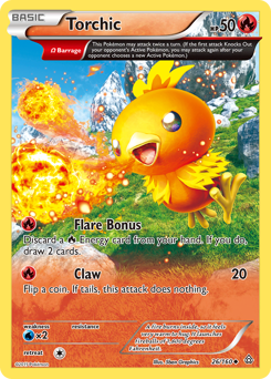 Torchic, Primal Clash #26, Pokémon TCG card