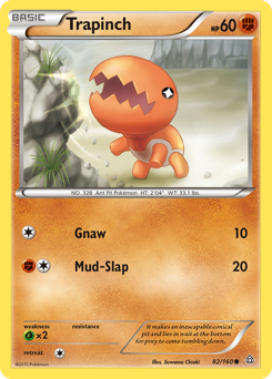 Trapinch, Primal Clash #82, Pokémon TCG card