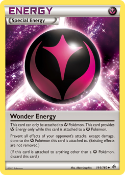 Wonder Energy, Primal Clash #144, Pokémon TCG card