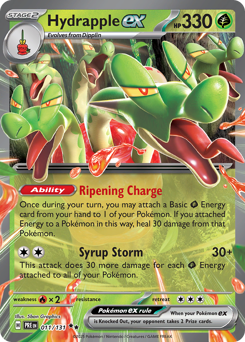 Hydrapple ex, Prismatic Evolutions #11, Pokémon TCG card