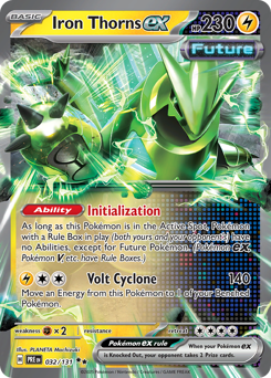 Iron Thorns ex, Prismatic Evolutions #32, Pokémon TCG card