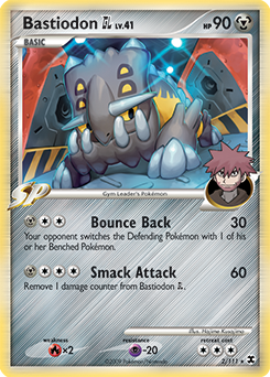 Bastiodon GL, Rising Rivals #2, Pokémon TCG card