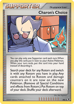 Charon's Choice, Rising Rivals #RT6, Pokémon TCG card
