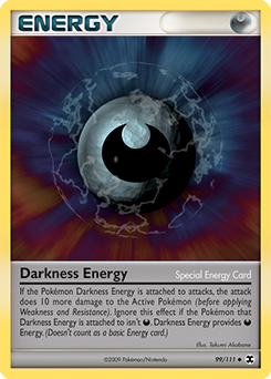 Darkness Energy, Rising Rivals #99, Pokémon TCG card