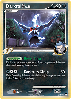 Darkrai G, Rising Rivals #3, Pokémon TCG card
