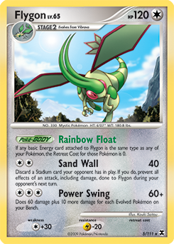 Flygon, Rising Rivals #5, Pokémon TCG card