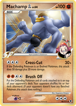 Machamp GL, Rising Rivals #46, Pokémon TCG card