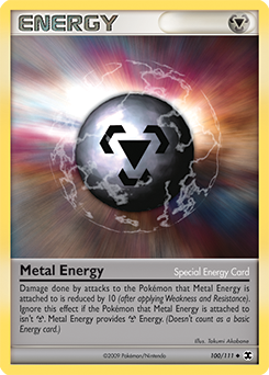 Metal Energy, Rising Rivals #100, Pokémon TCG card