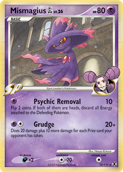 Mismagius GL, Rising Rivals #10, Pokémon TCG card