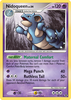 Nidoqueen, Rising Rivals #30, Pokémon TCG card