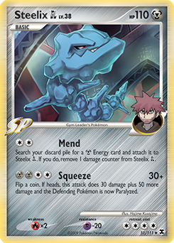 Steelix GL, Rising Rivals #51, Pokémon TCG card
