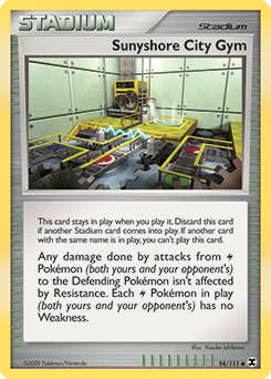 Sunyshore City Gym, Rising Rivals #94, Pokémon TCG card