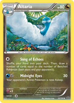 Altaria, Roaring Skies #53, Pokémon TCG card