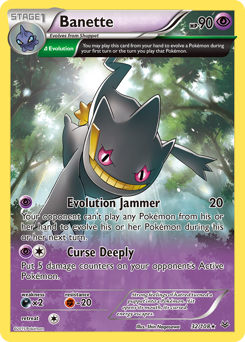 Banette, Roaring Skies #32, Pokémon TCG card