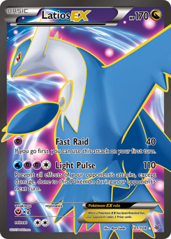 Latios-EX, Roaring Skies #101, Pokémon TCG card