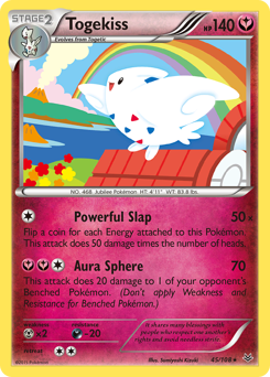 Togekiss, Roaring Skies #45, Pokémon TCG card