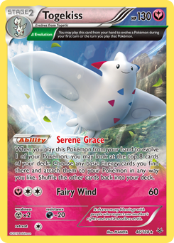 Togekiss, Roaring Skies #46, Pokémon TCG card