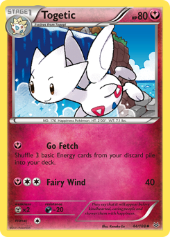 Togetic, Roaring Skies #44, Pokémon TCG card