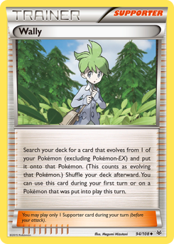 Wally, Roaring Skies #94, Pokémon TCG card