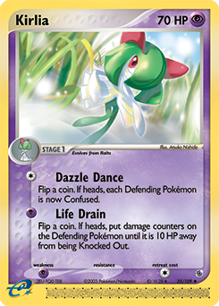 Kirlia, Ruby & Sapphire #35, Pokémon TCG card