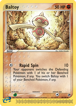 Baltoy, Sandstorm #32, Pokémon TCG card