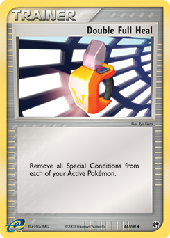 Double Full Heal, Sandstorm #86, Pokémon TCG card