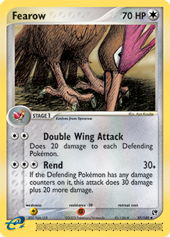 Fearow, Sandstorm #37, Pokémon TCG card