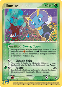 Illumise, Sandstorm #38, Pokémon TCG card