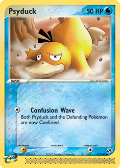 Psyduck, Sandstorm #73, Pokémon TCG card