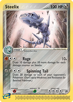 Steelix, Sandstorm #23, Pokémon TCG card