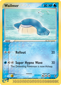 Wailmer, Sandstorm #83, Pokémon TCG card
