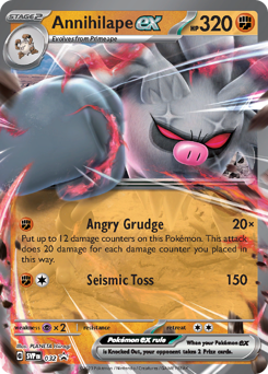 Annihilape ex, Scarlet & Violet Black Star Promos #32, Pokémon TCG card