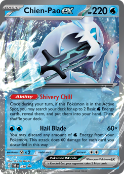 Chien-Pao ex, Scarlet & Violet Black Star Promos #30, Pokémon TCG card