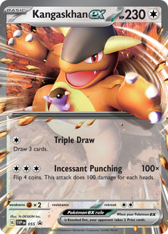 Kangaskhan ex, Scarlet & Violet Black Star Promos #55, Pokémon TCG card