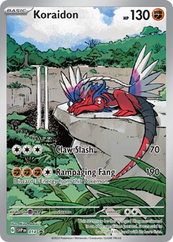 Koraidon, Scarlet & Violet Black Star Promos #14, Pokémon TCG card