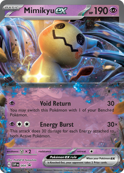 Mimikyu ex, Scarlet & Violet Black Star Promos #4, Pokémon TCG card