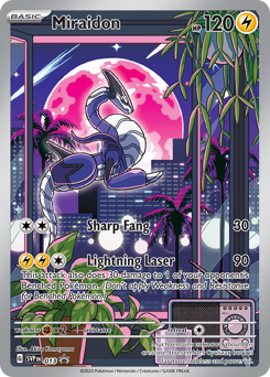 Miraidon, Scarlet & Violet Black Star Promos #13, Pokémon TCG card