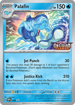 Palafin, Scarlet & Violet Black Star Promos #36, Pokémon TCG card