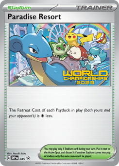 Paradise Resort, Scarlet & Violet Black Star Promos #45, Pokémon TCG card