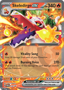 Skeledirge ex, Scarlet & Violet Black Star Promos #34, Pokémon TCG card