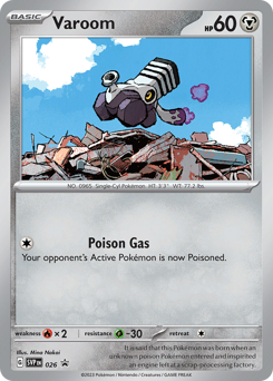 Varoom, Scarlet & Violet Black Star Promos #26, Pokémon TCG card