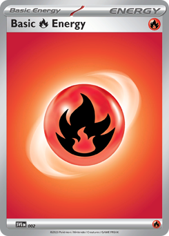 Basic Fire Energy, Scarlet & Violet Energies #2, Pokémon TCG card