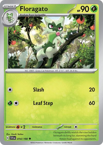 Pineco, Scarlet & Violet #1, Pokémon TCG card
