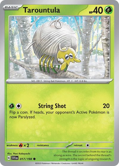 Pineco, Scarlet & Violet #1, Pokémon TCG card