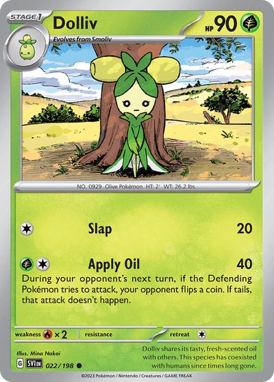 Pineco, Scarlet & Violet #1, Pokémon TCG card