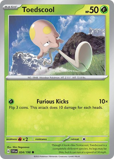 Pineco, Scarlet & Violet #1, Pokémon TCG card