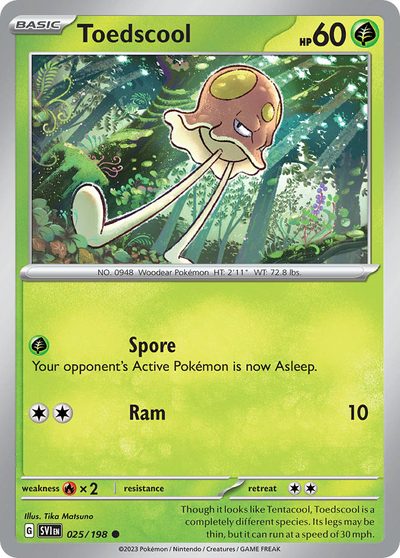 Pineco, Scarlet & Violet #1, Pokémon TCG card