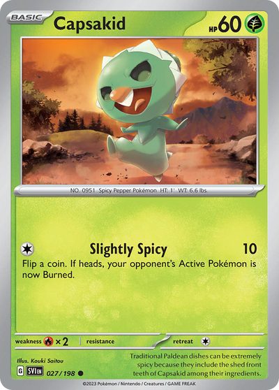Pineco, Scarlet & Violet #1, Pokémon TCG card