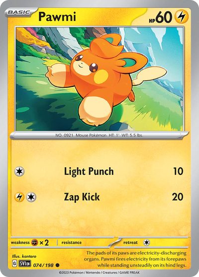 Pineco, Scarlet & Violet #1, Pokémon TCG card