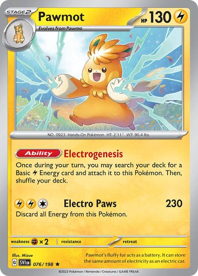 Pineco, Scarlet & Violet #1, Pokémon TCG card